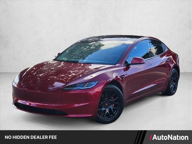 Ultra Red 2024 Tesla Model 3 Automatic