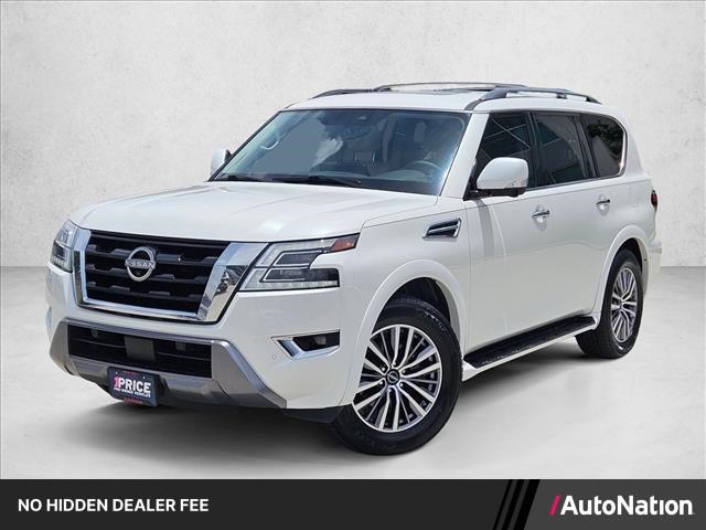 Aspen White Tricoat 2023 Nissan Armada SUV / Crossover 4X2 Automatic