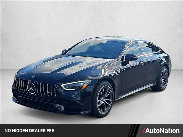 Obsidian Black Metallic 2023 Mercedes-Benz AMG GT Coupe All-Wheel Drive Automatic