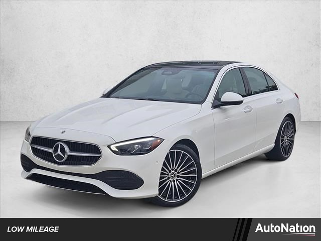 Polar White 2026 Mercedes-Benz C-Class C 300 RWD Sedan Rear-Wheel Drive Automatic