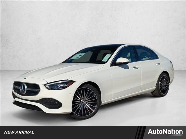 Polar White 2026 Mercedes-Benz C-Class C 300 RWD Sedan Rear-Wheel Drive Automatic