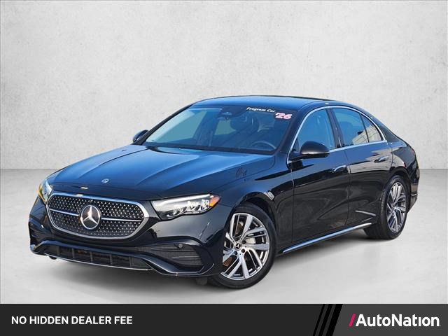 Black 2026 Mercedes-Benz E-Class Sedan Rear-Wheel Drive Automatic