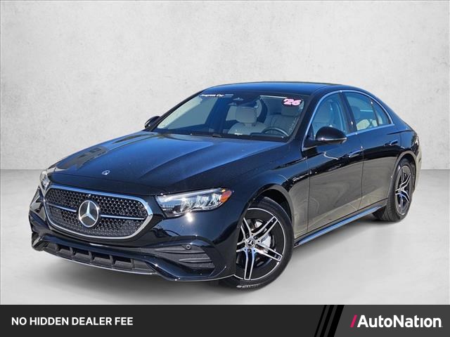 Black 2026 Mercedes-Benz E-Class Sedan Rear-Wheel Drive Automatic