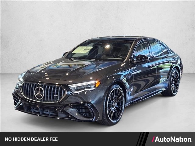 Gray (Graphite Grey Metallic) 2026 Mercedes-Benz E-Class Sedan All-Wheel Drive Automatic