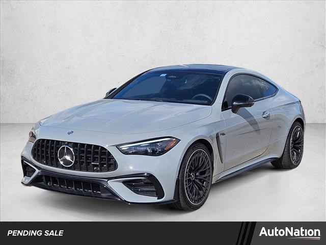 Gray (Manufaktur Alpine Grey Metallic) 2025 Mercedes-Benz CLE AMG CLE 53 4MATIC Coupe All-Wheel Drive Automatic