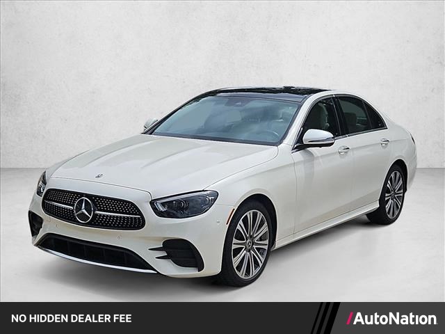Manufaktur Diamond White 2023 Mercedes-Benz E-Class Sedan All-Wheel Drive Automatic