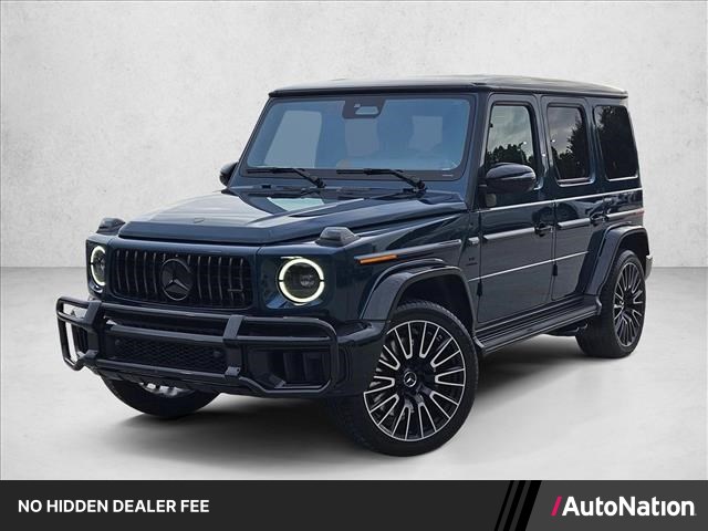 Manufaktur Sea Blue Metallic 2026 Mercedes-Benz G-Class AMG G 63 4MATIC SUV / Crossover All-Wheel Drive Automatic