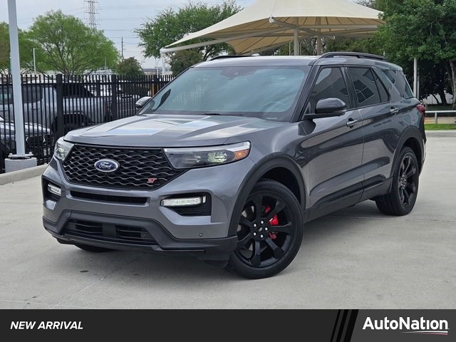 Carbonized Gray Metallic 2023 Ford Explorer ST AWD SUV / Crossover All-Wheel Drive Automatic