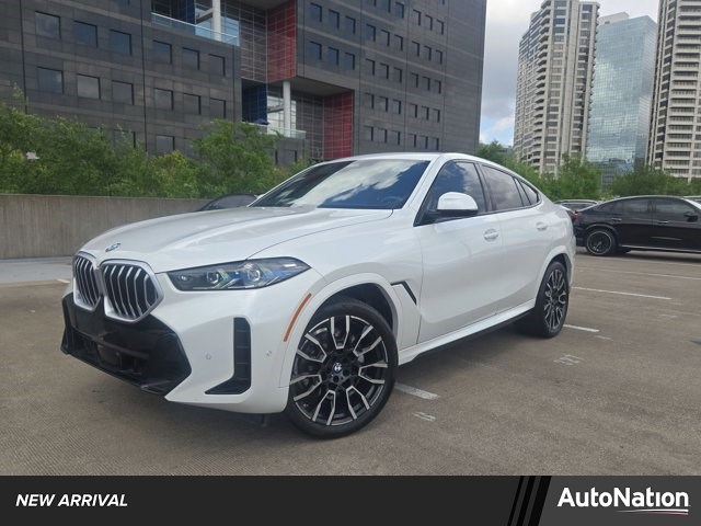 Mineral White Metallic 2025 BMW X6 xDrive40i AWD SUV / Crossover All-Wheel Drive Automatic
