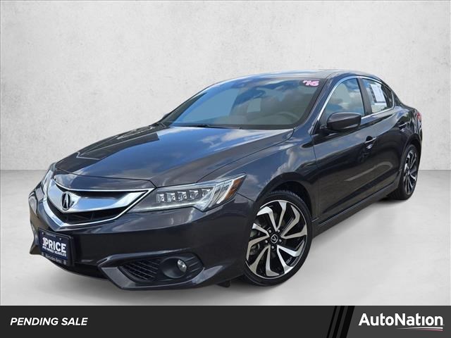 Black 2016 Acura ILX FWD with Premium and A-Spec Package Sedan Front-Wheel Drive Automatic