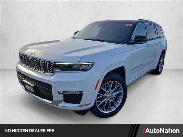 Bright White Clearcoat 2024 Jeep Grand Cherokee L SUV / Crossover Four-Wheel Drive 8-Speed Automatic