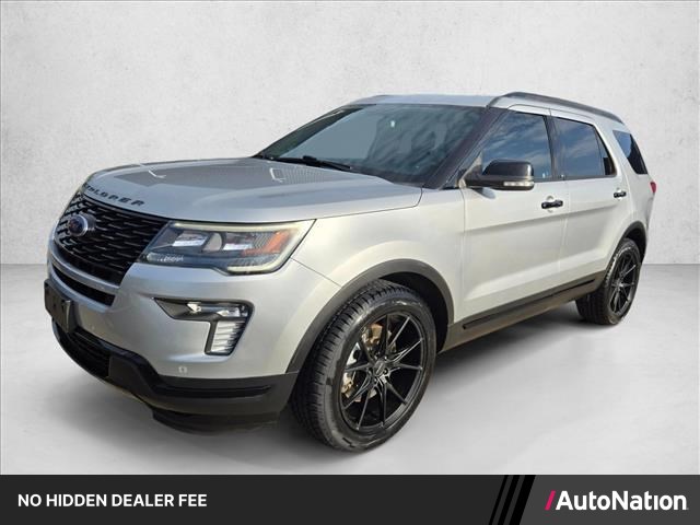 Ingot Silver Metallic 2019 Ford Explorer SUV / Crossover All-Wheel Drive 6-Speed Automatic