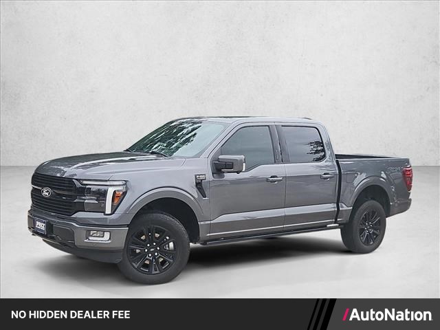 Carbonized Gray Metallic 2024 Ford F-150 Pickup Truck Four-Wheel Drive Automatic