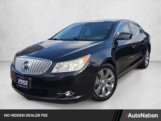 Carbon Black Metallic 2010 Buick LaCrosse Sedan Front-Wheel Drive 6-Speed Automatic