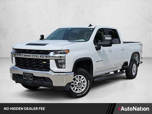 Summit White 2020 Chevrolet Silverado 2500HD Pickup Truck Four-Wheel Drive 6-Speed Automatic