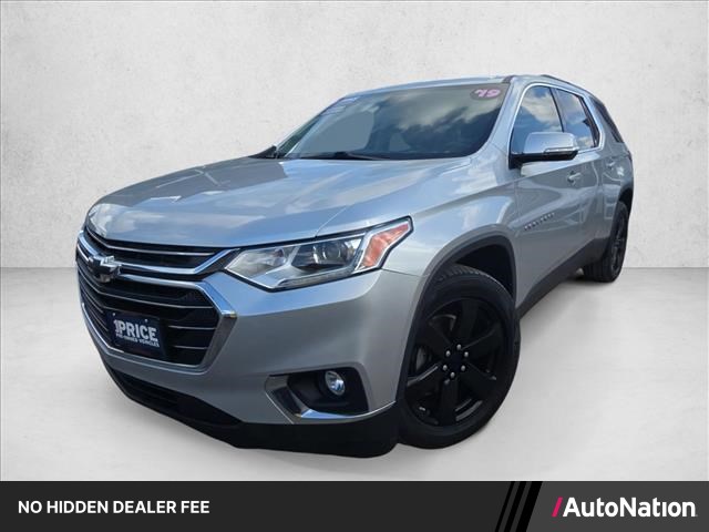 Silver Ice Metallic 2019 Chevrolet Traverse SUV / Crossover Front-Wheel Drive 9-Speed Automatic