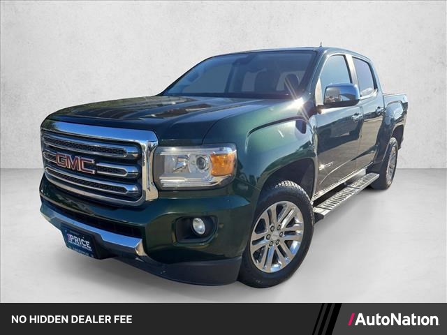 Emerald Green Metallic 2015 GMC Canyon Pickup Truck 4X2 6-Speed Automatic