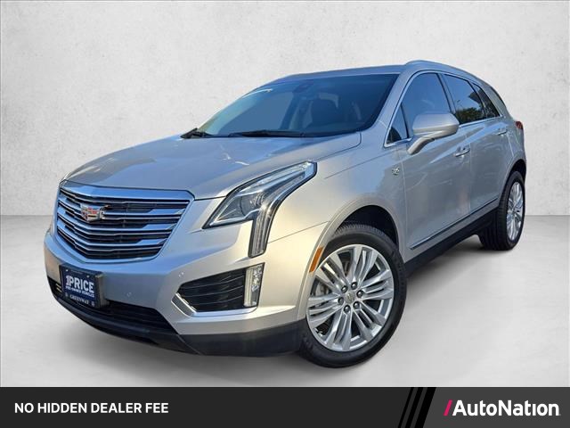 Radiant Silver Metallic 2017 Cadillac XT5 SUV / Crossover Front-Wheel Drive 8-Speed Automatic