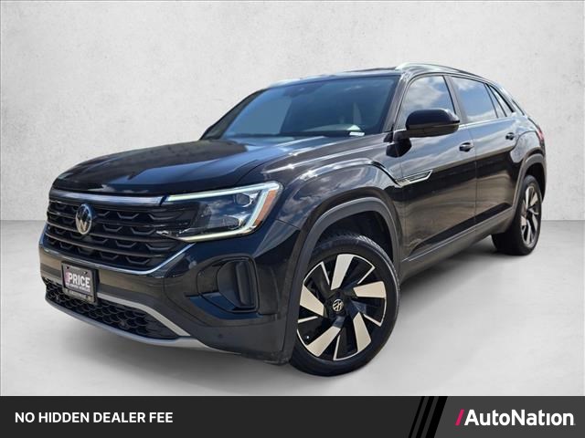 Deep Black Pearl 2024 Volkswagen Atlas Cross Sport SUV / Crossover All-Wheel Drive 8-Speed Automatic
