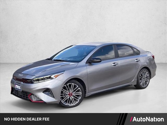 Steel Gray 2023 Kia Forte GT FWD Sedan Front-Wheel Drive Automatic