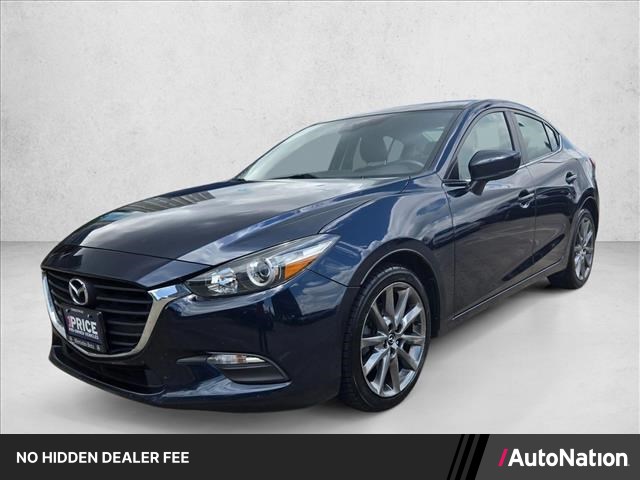Deep Crystal Blue Mica 2018 Mazda MAZDA3 Touring Sedan Front-Wheel Drive Automatic