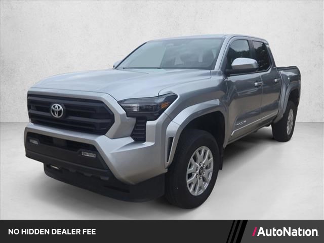 Celestial Silver Metallic 2024 Toyota Tacoma Pickup Truck Four-Wheel Drive Automatic