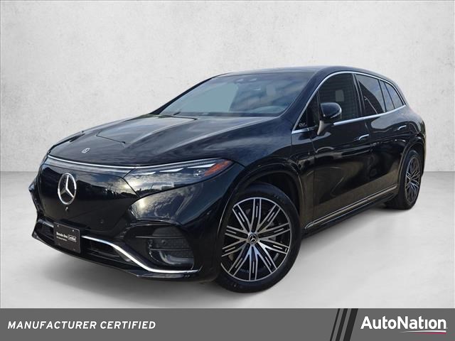 Black 2023 Mercedes-Benz EQS 580 4MATIC AWD Sedan All-Wheel Drive Automatic