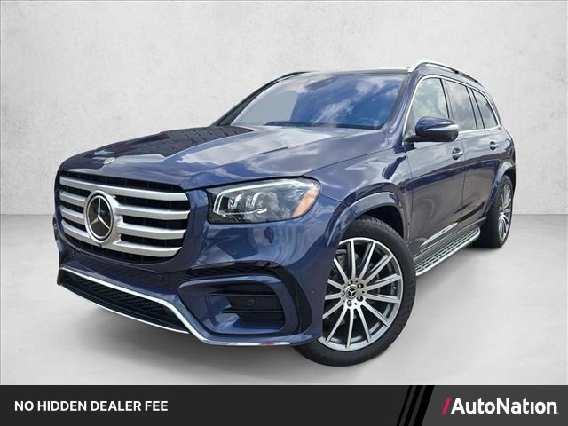 Twilight Blue Metallic 2024 Mercedes-Benz GLS SUV / Crossover All-Wheel Drive Automatic