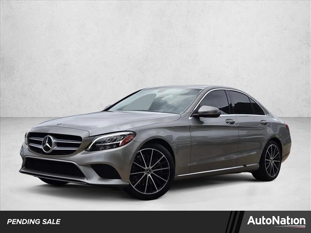 Mojave Silver Metallic 2019 Mercedes-Benz C-Class C 300 RWD Sedan Rear-Wheel Drive Automatic