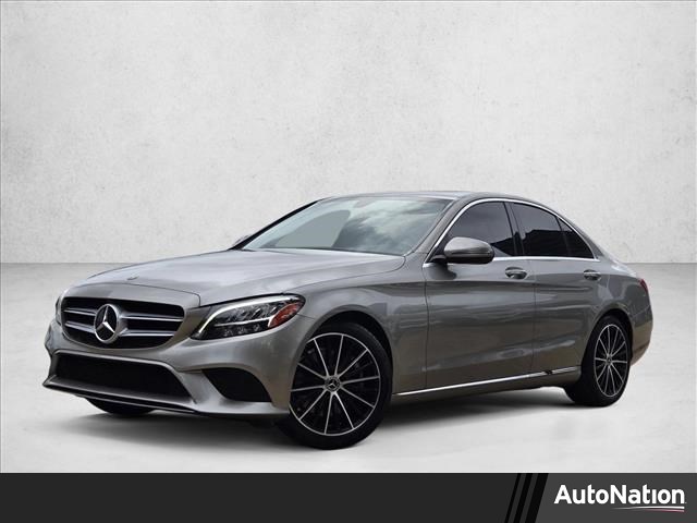 Mojave Silver Metallic 2019 Mercedes-Benz C-Class C 300 RWD Sedan Rear-Wheel Drive Automatic