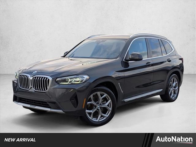 Gray 2024 BMW X3 xDrive30i AWD SUV / Crossover All-Wheel Drive Automatic