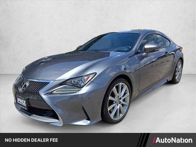 Nebula Gray Pearl 2015 Lexus RC Coupe Rear-Wheel Drive Automatic