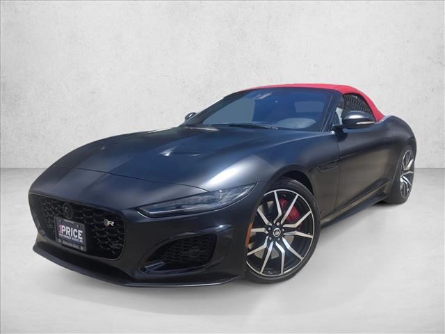 Santorini Black Metallic 2024 Jaguar F-TYPE Convertible All-Wheel Drive 8-Speed Automatic
