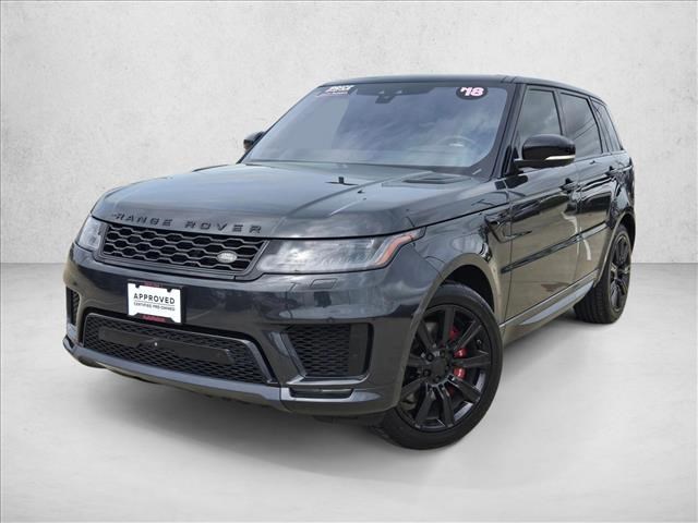 Gray (Carpathian Grey Premium Metallic) 2018 Land Rover Range Rover Sport V8 Autobiography Dynamic 4WD SUV / Crossover All-Wheel Drive 8-Speed Automatic