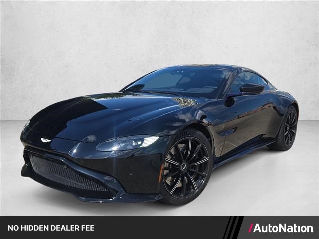 Black 2019 Aston Martin Vantage RWD Coupe Rear-Wheel Drive 8-Speed Automatic