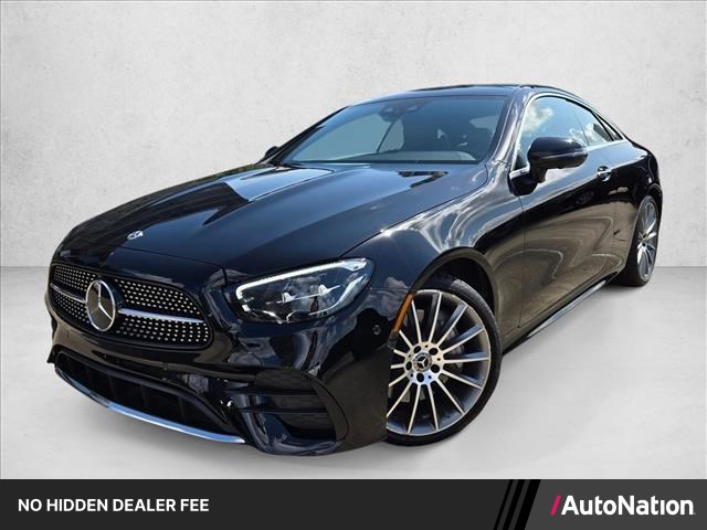 Black 2023 Mercedes-Benz E-Class Convertible Rear-Wheel Drive Automatic