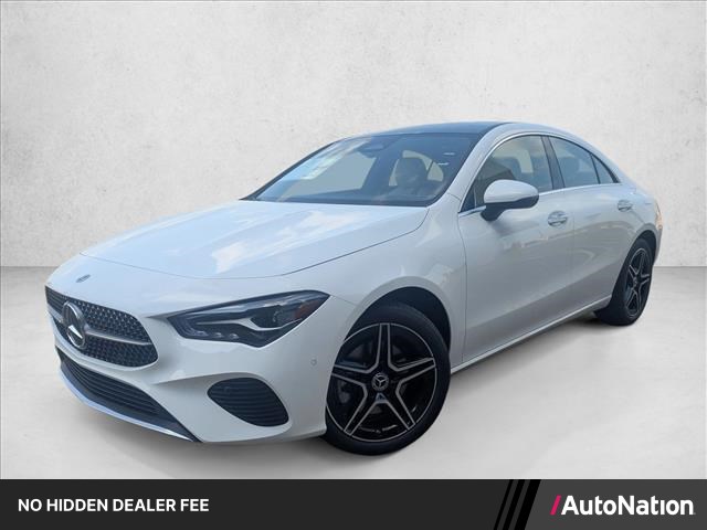 Polar White 2026 Mercedes-Benz CLA Coupe All-Wheel Drive Automatic