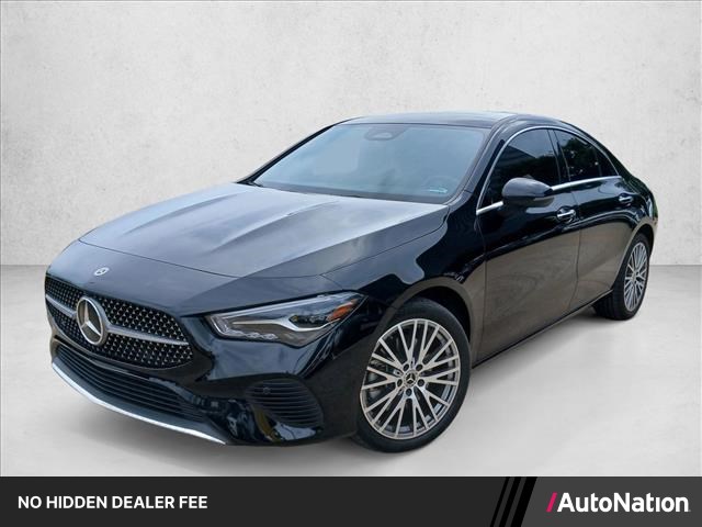 Night Black 2024 Mercedes-Benz CLA 250 FWD Coupe Front-Wheel Drive Automatic