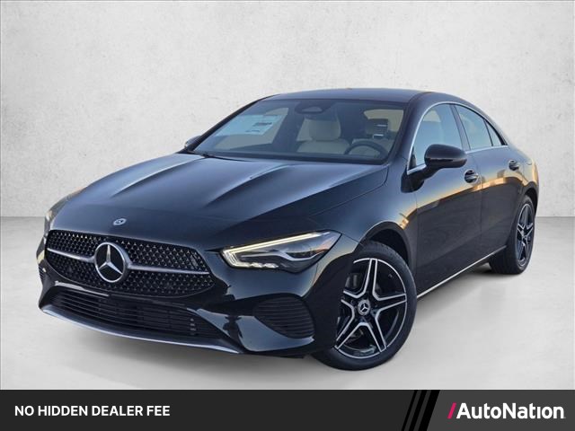 Night Black 2026 Mercedes-Benz CLA Coupe All-Wheel Drive Automatic