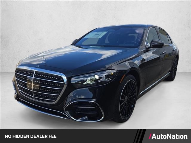 Obsidian Black Metallic 2027 Mercedes-Benz S-Class Sedan All-Wheel Drive Automatic