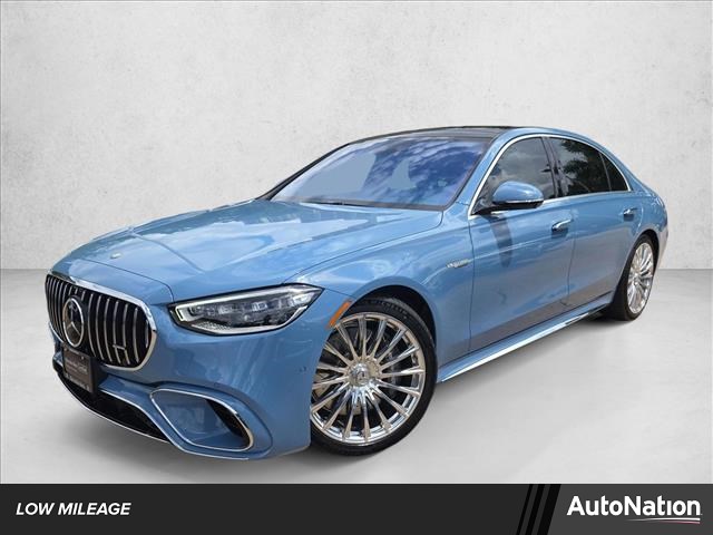 Manufaktur Signature China Blue Solid 2025 Mercedes-Benz S-Class AMG S 63 E Performance 4MATIC Sedan All-Wheel Drive Automatic