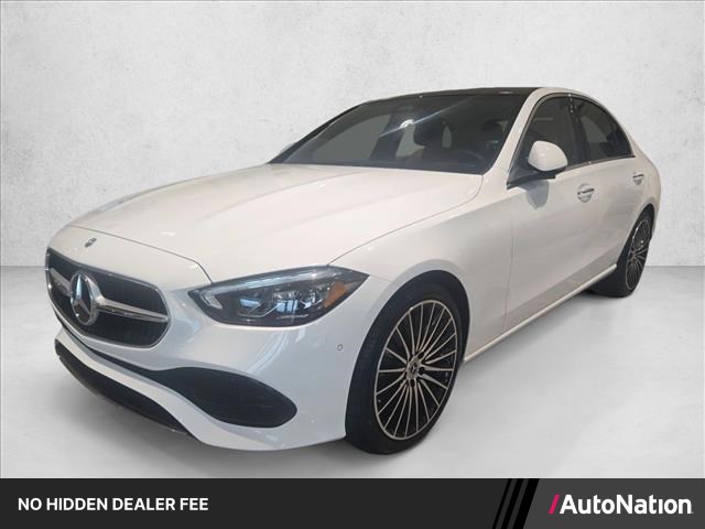 Polar White 2026 Mercedes-Benz C-Class Sedan Rear-Wheel Drive Automatic