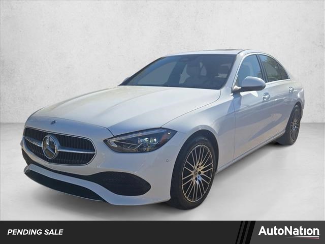 Polar White 2026 Mercedes-Benz C-Class C 300 RWD Sedan Rear-Wheel Drive Automatic