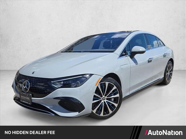Gray (Manufaktur Alpine Grey) 2023 Mercedes-Benz EQE Sedan All-Wheel Drive Automatic