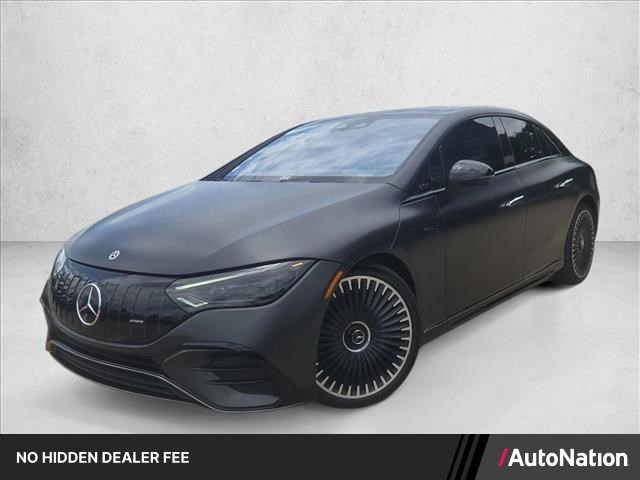Gray (Manufaktur Graphite Grey Magno) 2023 Mercedes-Benz EQE AMG 4MATIC Sedan All-Wheel Drive Automatic