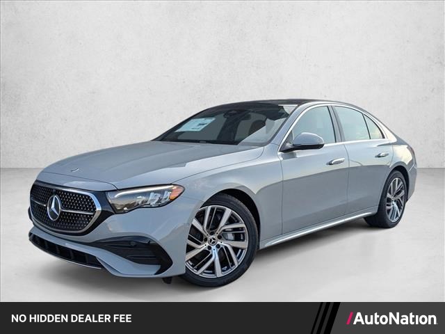 Gray (Manufaktur Alpine Grey) 2026 Mercedes-Benz E-Class E 350 RWD Sedan Rear-Wheel Drive Automatic