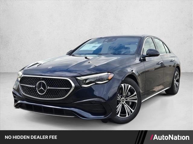 Nautical Blue Metallic 2026 Mercedes-Benz E-Class E 450 4MATIC Sedan All-Wheel Drive Automatic
