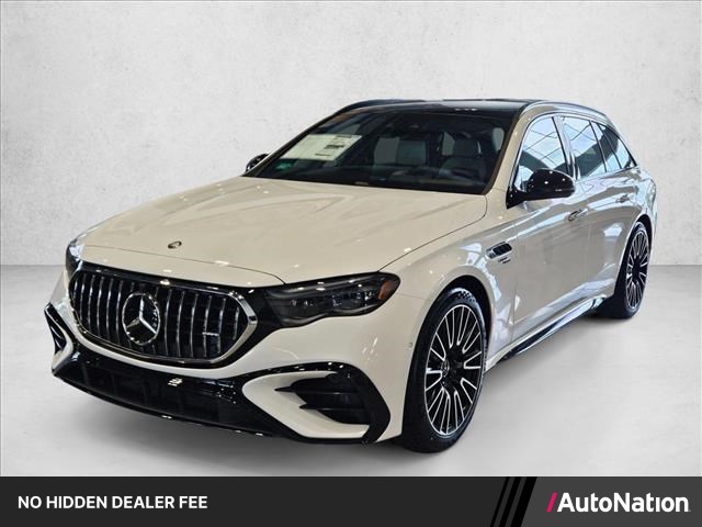Polar White 2026 Mercedes-Benz E-Class Sedan All-Wheel Drive Automatic