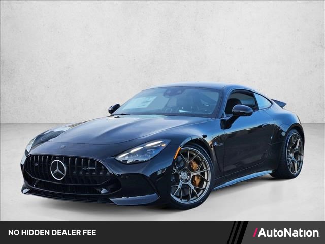Obsidian Black Metallic 2026 Mercedes-Benz AMG GT Coupe All-Wheel Drive Automatic