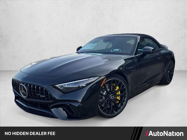 Obsidian Black Metallic 2027 Mercedes-Benz SL-Class Convertible All-Wheel Drive Automatic